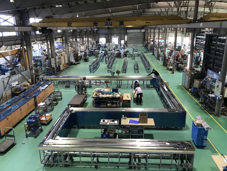 寿司コンベア機等の設計・開発